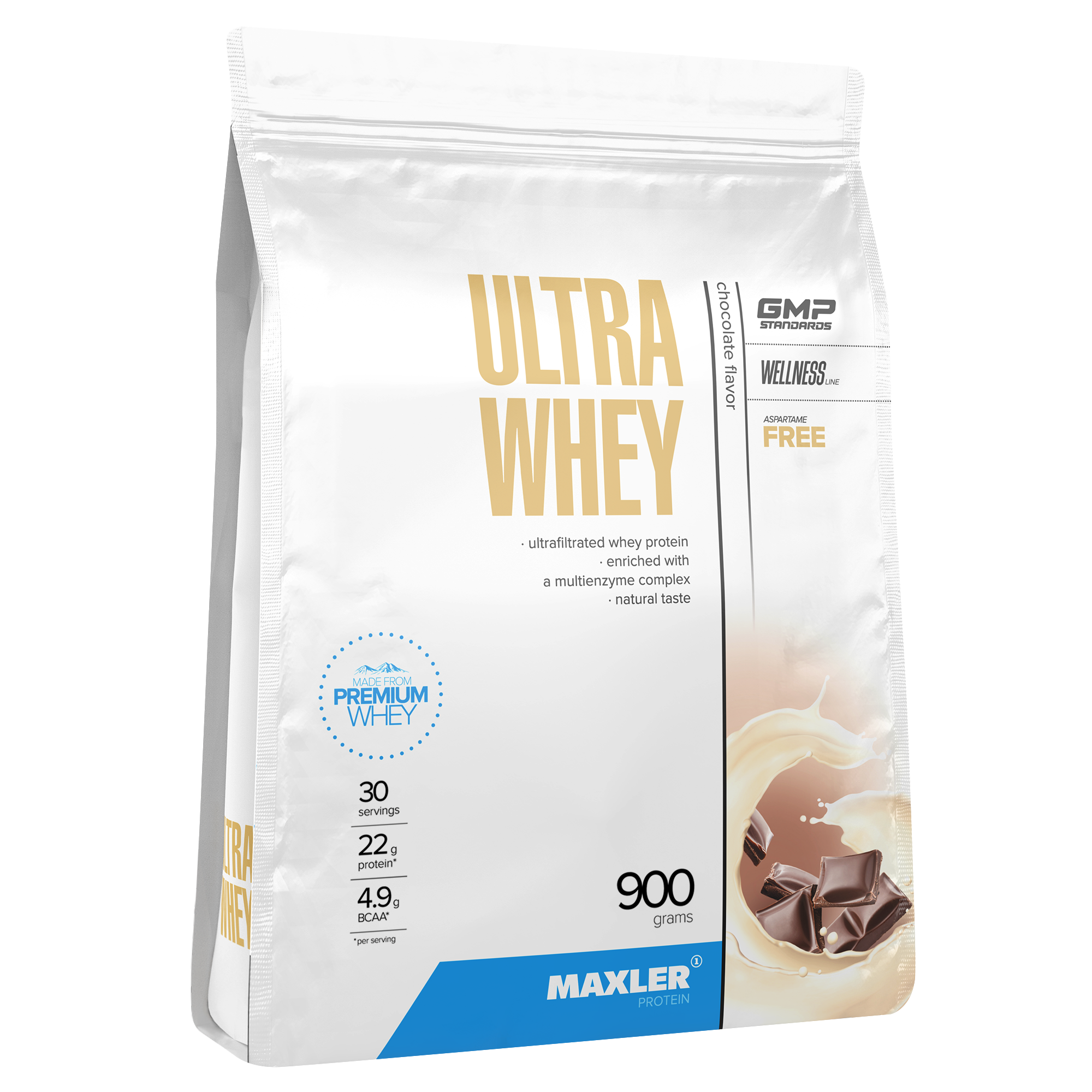 Протеин Maxler Ultra Whey 900 g (bag) - Chocolate