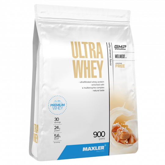 Протеин Maxler Ultra Whey 900 g (bag) - Salty Caramel