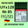 Иглы Groz-Beckert / Гроз-Бекерт UYx128 GAS/GBS № 85 SES. Толстая колба. Для распошивальной швейной машины.