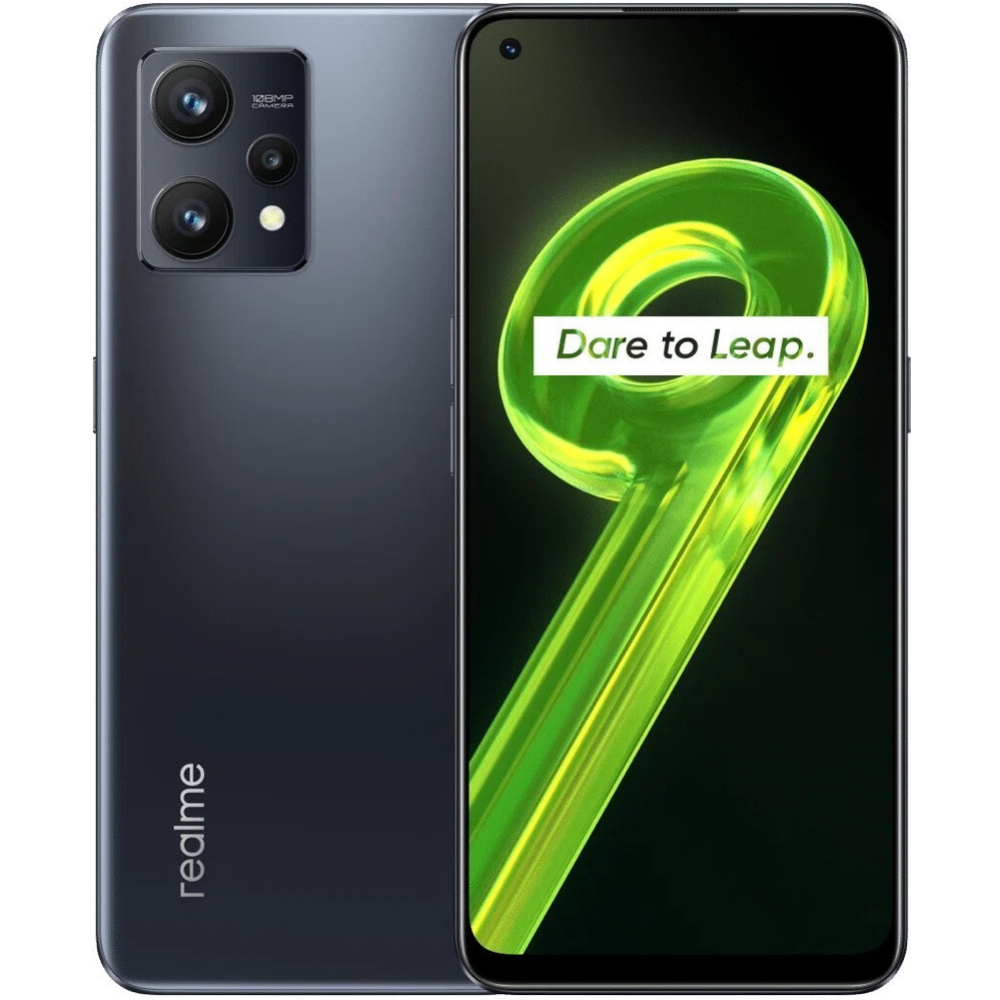 Смартфон «Realme» 9 4G 8/128Gb NFC, RMX3521, meteor black, купить в Минске:  недорого, в рассрочку в интернет-магазине Емолл бай