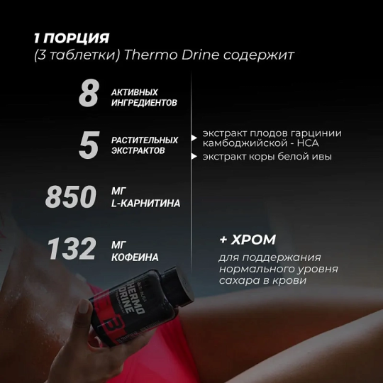 Жиросжигатель Biotech USA Thermo Drine (60 капс)