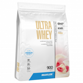 Протеин Maxler Ultra Whey 900 g (bag) - White Chocolate and Raspberry