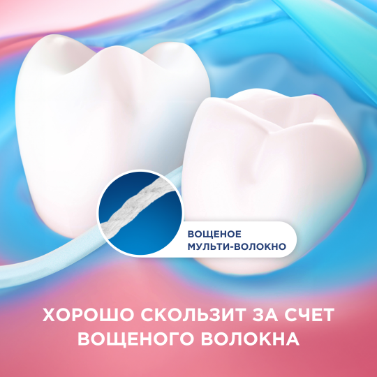 Зубная нить / нитка Oral-B Essential Floss Waxed Mint Вощеная 50 м