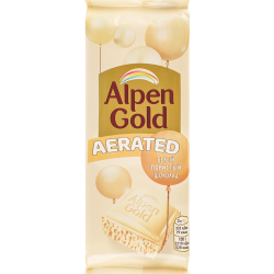 Шо­ко­лад белый по­ри­стый «Alpen Gold» 75 г