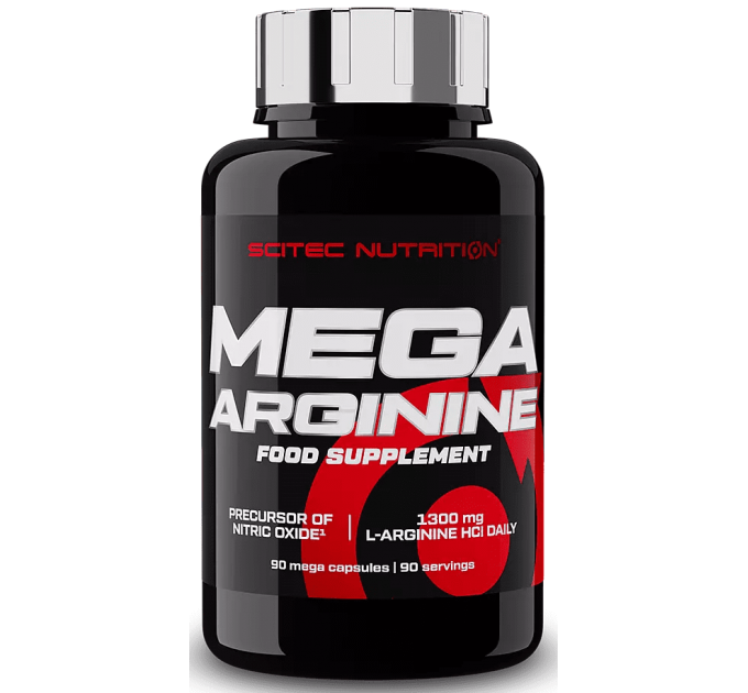 Аргинин Scitec Nutrition Mega Arginine (90 капс)