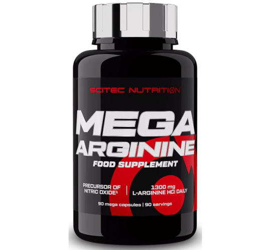 Аргинин Scitec Nutrition Mega Arginine (90 капс)