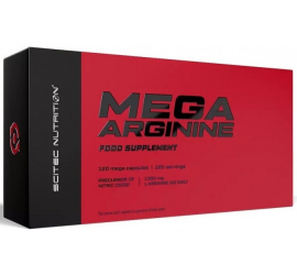 Аргинин Scitec Nutrition Mega Arginine (120 капс)