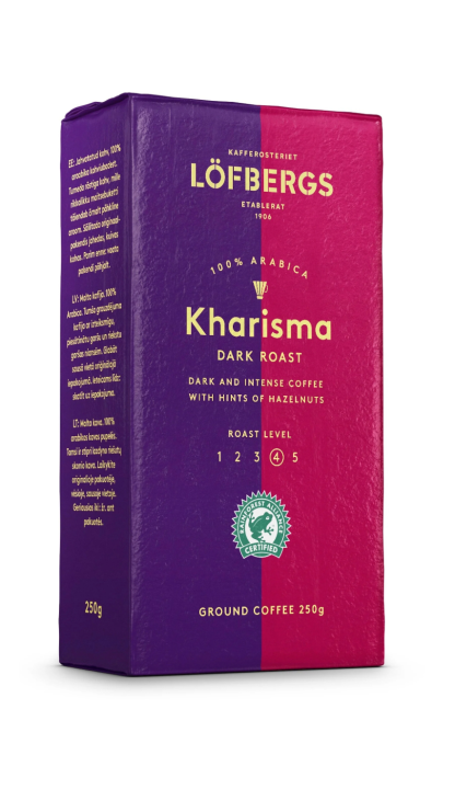 Кофе молотый Lofbergs kharisma 250гр