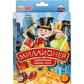 Игра настольная «Умные игры» Миллионер. Бизнес-игра