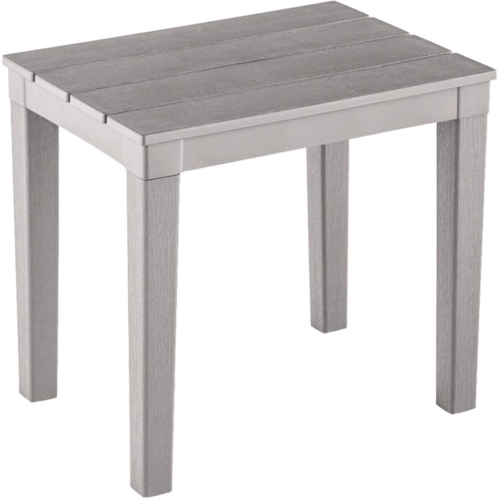 Кофейный столик садовый «Ellastik Plast» Прованс 40x30x37, белый