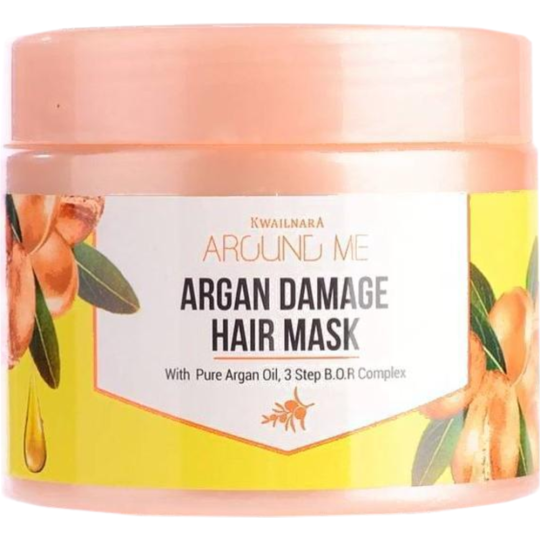 Маска «Welcos» Around Me Argan Damage, для поврежденных волос, WL1009, 300 мл