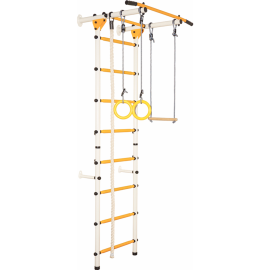 Детский спортивный комплекс «Юный Атлет» Пристенный-Лайт, белый