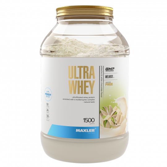 Протеин Maxler Ultra Whey 1500 g (can) - Pistache and White Chocolate