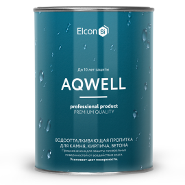 Elcon Aqwell водоотталкивающая пропитка (гидрофобизатор) с мокрым эффектом 0,9 л