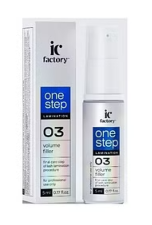 Состав для ламинирования ресниц ONE STEP VOLUME FILLER IC FACTORY, 5 мл