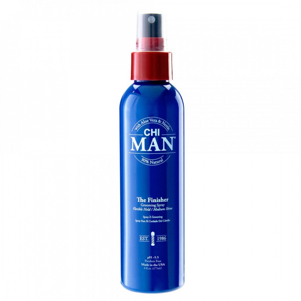 Картинка товара CHI MAN THE FINISHER Grooming Spray Финишный спрей эластичной фиксации 177мл