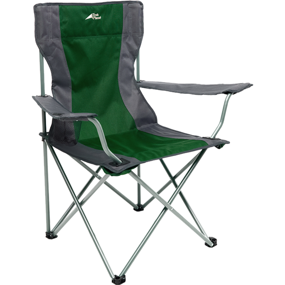 Кресло складное «Trek Planet» Picnic Olive, 70605, зеленый/серый