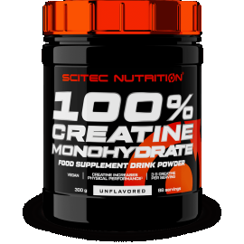 Креатин Scitec Nutrition 100% Creatine Monohydrate, 300 грамм