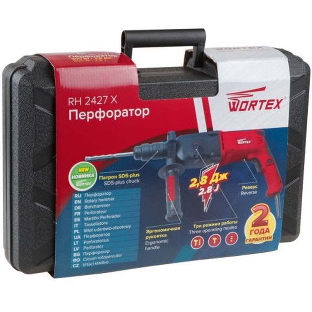 Перфоратор «Wortex» RH 2427 X, RH2427X1111.