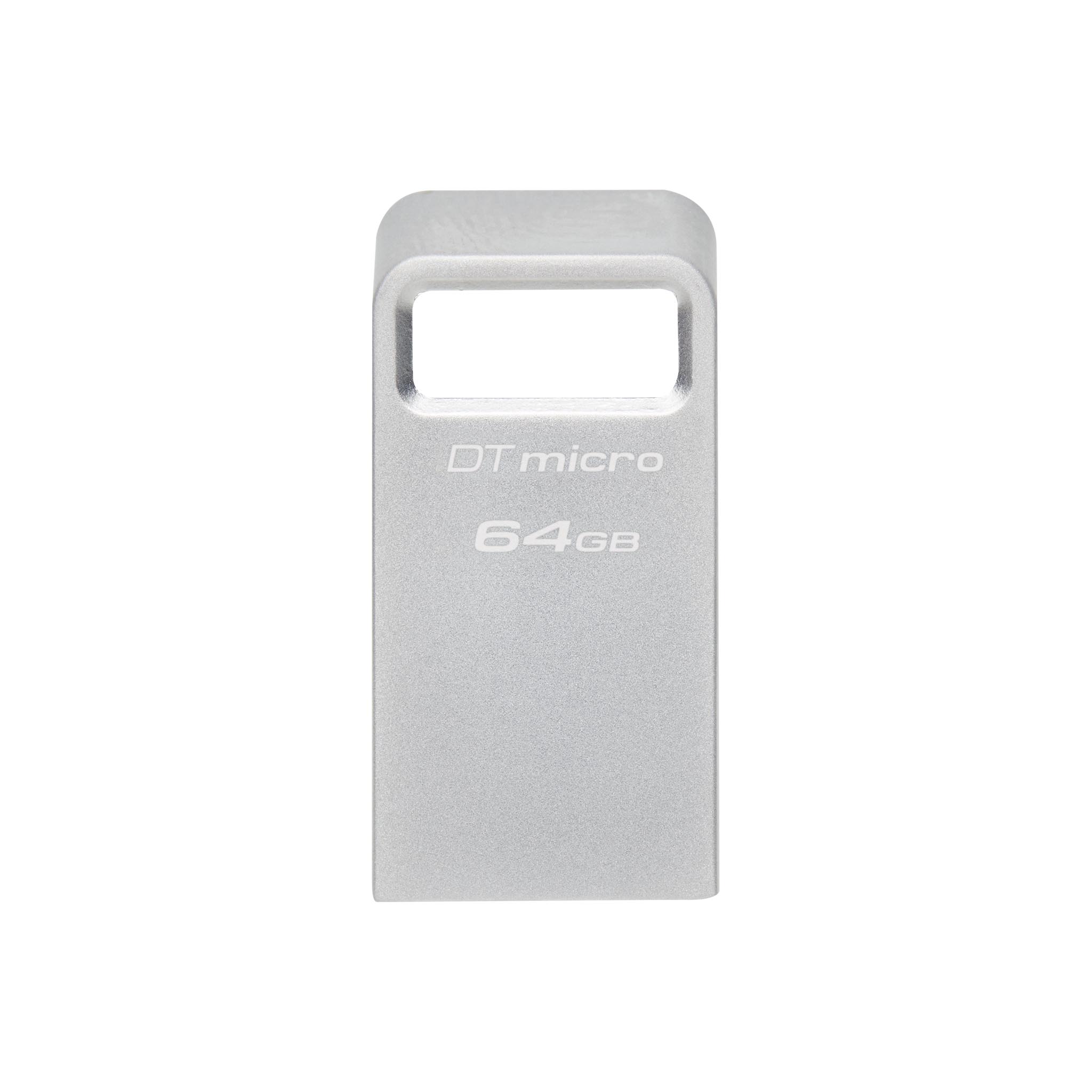 USB флэш - накопитель Kingston 64GB DataTraveler Micro 200MB/s Metal USB 3.2 Gen1