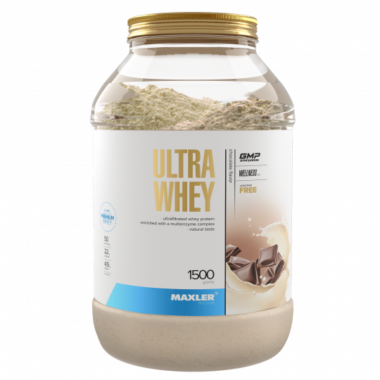 Протеин Maxler Ultra Whey 1500 g (can) - Chocolate