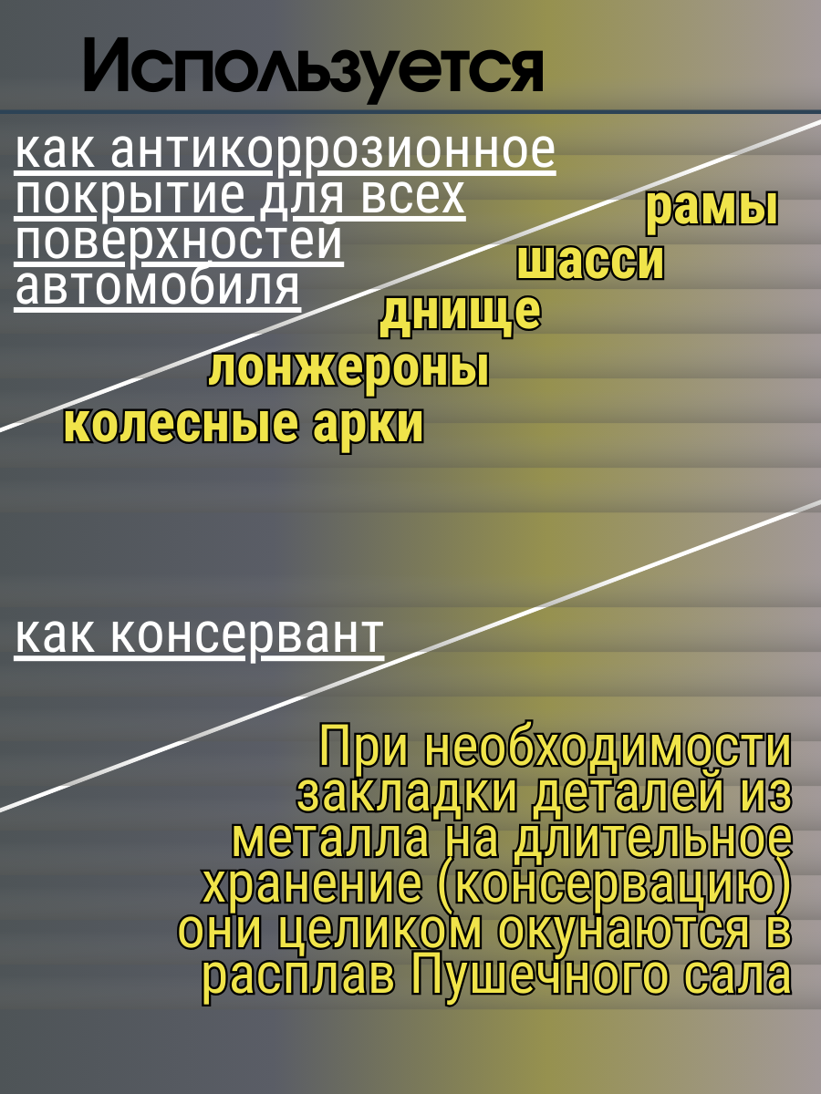 Пушечное сало антикор для автомобиля 4000мл