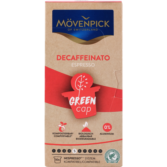 Кофе в капсулах «Movenpick» Decaffe Inatoespresso, молотый, 58 г