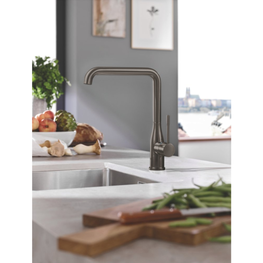 Смеситель «Grohe» Essence, 30269A00, темный графит