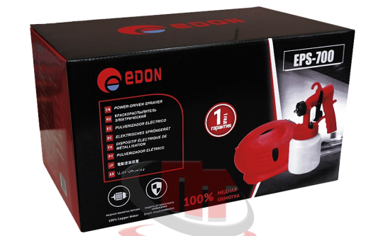 Краскораспылитель сетевой Edon EPS-700