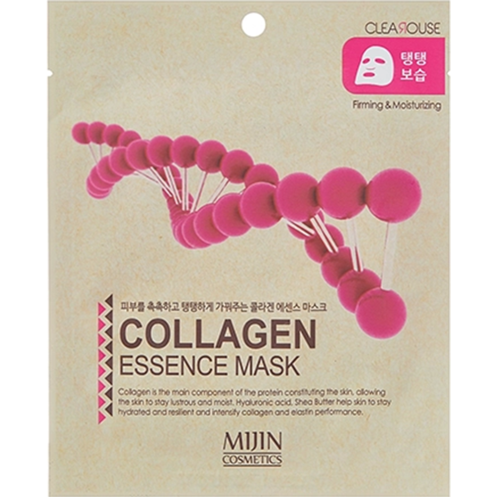 Маска для лица «Mijin» Collagen Essence Mask, с коллагеном, 33 г