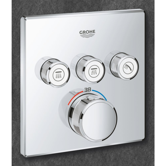 Смеситель «Grohe» Grohtherm SmartControl, 29126000