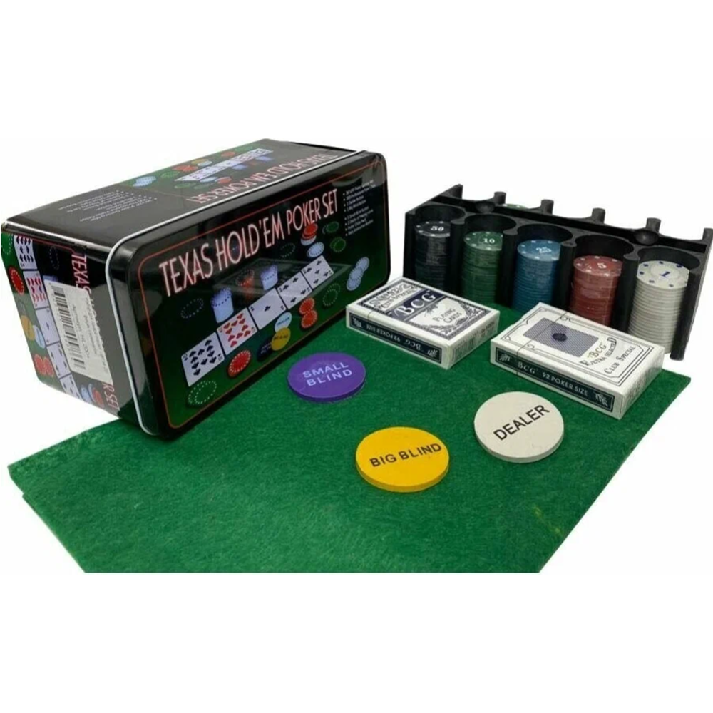 Набор для покера «Нескучные игры» Покер 200, BR5018
