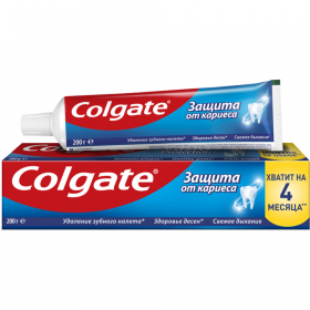 Зубная паста «Colgate» Защита от ка­ри­е­са, 200 г