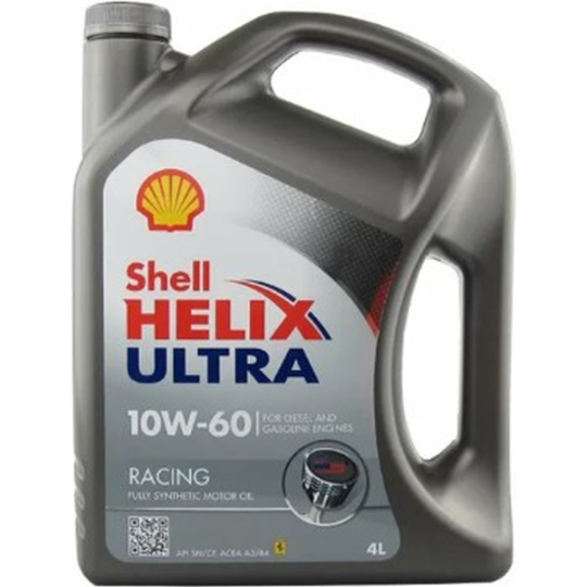 Масло моторное «Shell» Helix Ultra Racing 10W-60, 550046672, 4 л