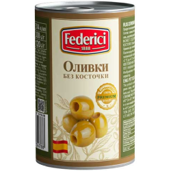 Оливки «Federici» без ко­сточ­ки, 300 г