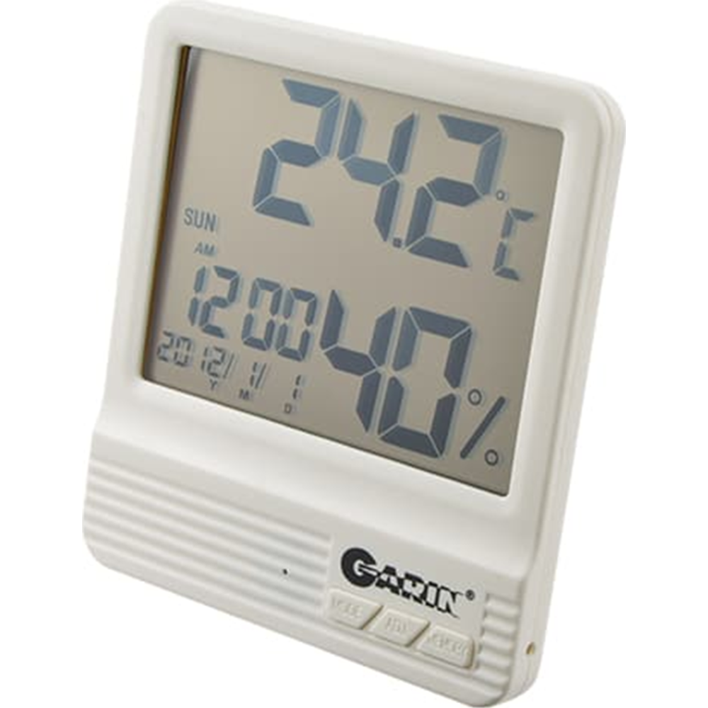 Метеостанция цифровая «Garin» WS-3, БЛ16939, термометр-гигрометр-часы-календарь, BL1