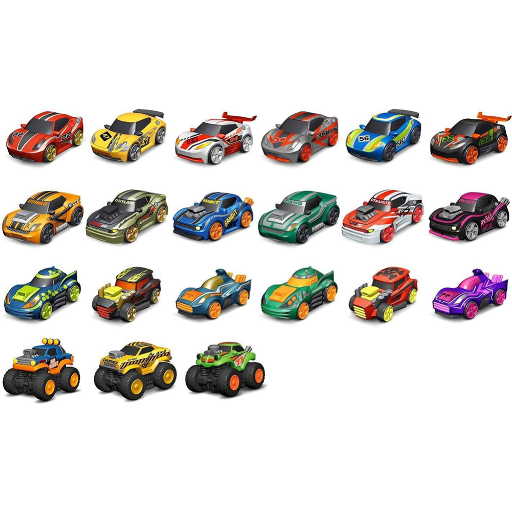 Игровой набор «Micro Motorz» Teamsterz, 1416815.CW1, 24 шт