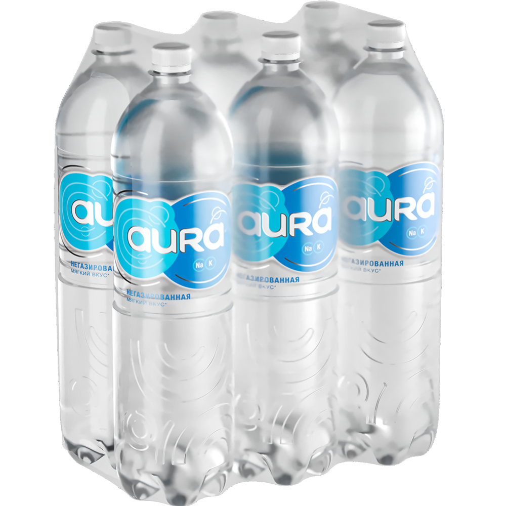 Вода пи­тье­вая нега­зи­ро­ван­ная «Aura» 6х1.5 л