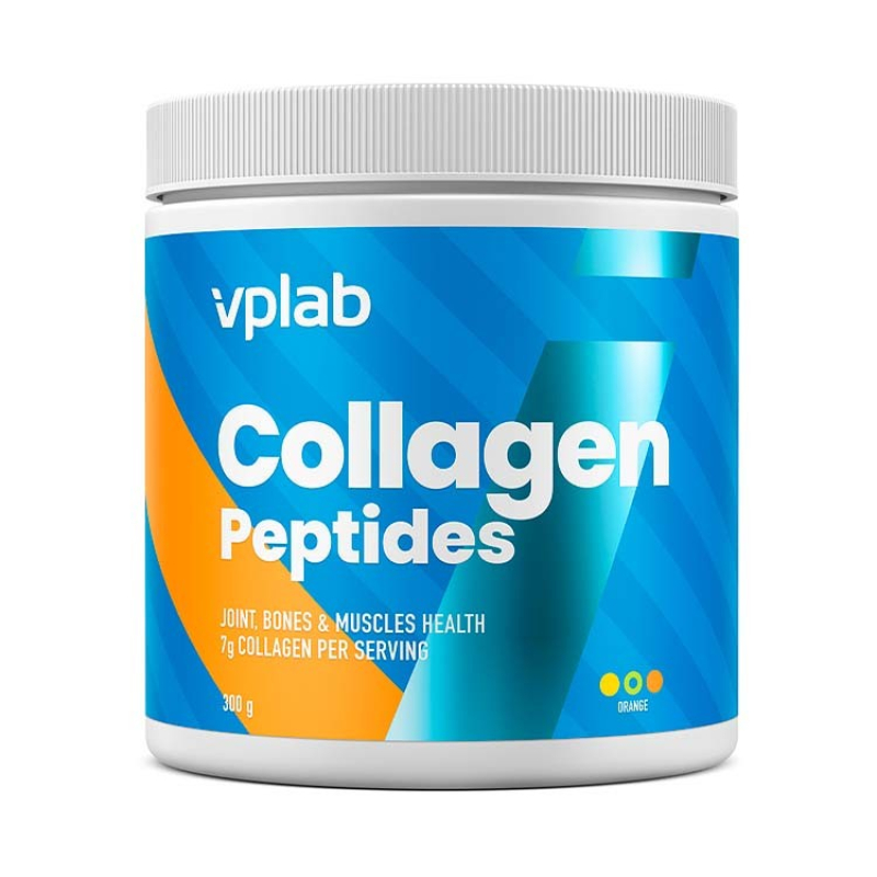 КОЛЛАГЕН ПЕПТИД COLLAGEN PEPTIDES ОТ VPLAB АПЕЛЬСИН (300 ГР)