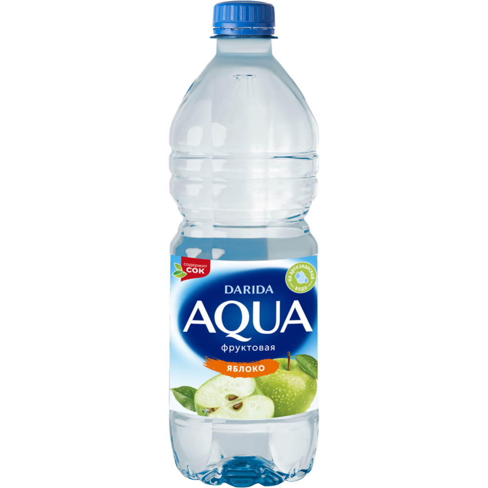 На­пи­ток со­ко­со­дер­жа­щий нега­зи­ро­ван­ный «Darida» Aqua, яблоко, 0.75 л