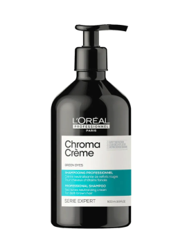 Шампунь зеленый для коррекции цвета Chroma Creme L'Oreal Professionnel, 500 мл