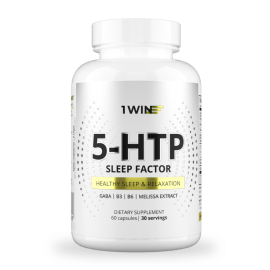 1WIN / 5-HTP для улучшения сна, 60 капсул