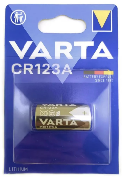 Батарейка VARTA LITHIUM CR123 3V