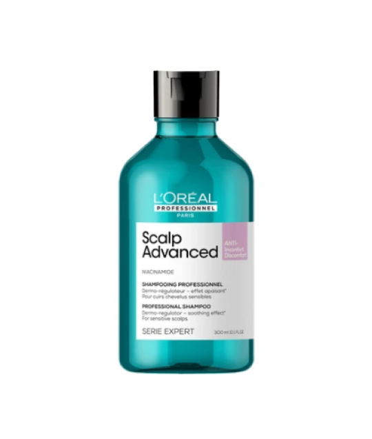 Шампунь LOREAL PROFESSIONNEL Scalp Advanced Serie Expert регулирующий баланс чувствительной кожи головы, 300 мл