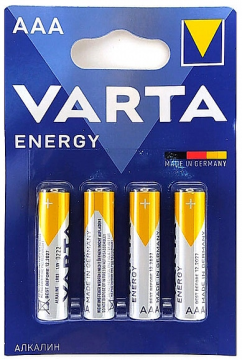 Батарейка VARTA ENERGY LR03 AAA B4