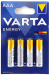 Батарейка VARTA ENERGY LR03 AAA B4