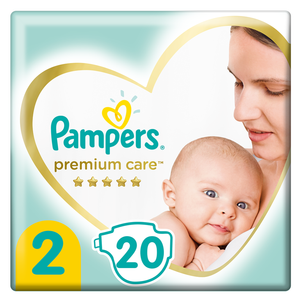 Подгузники детские «Pampers» Premium Care, размер 2, 4-8 кг, 20 шт #0