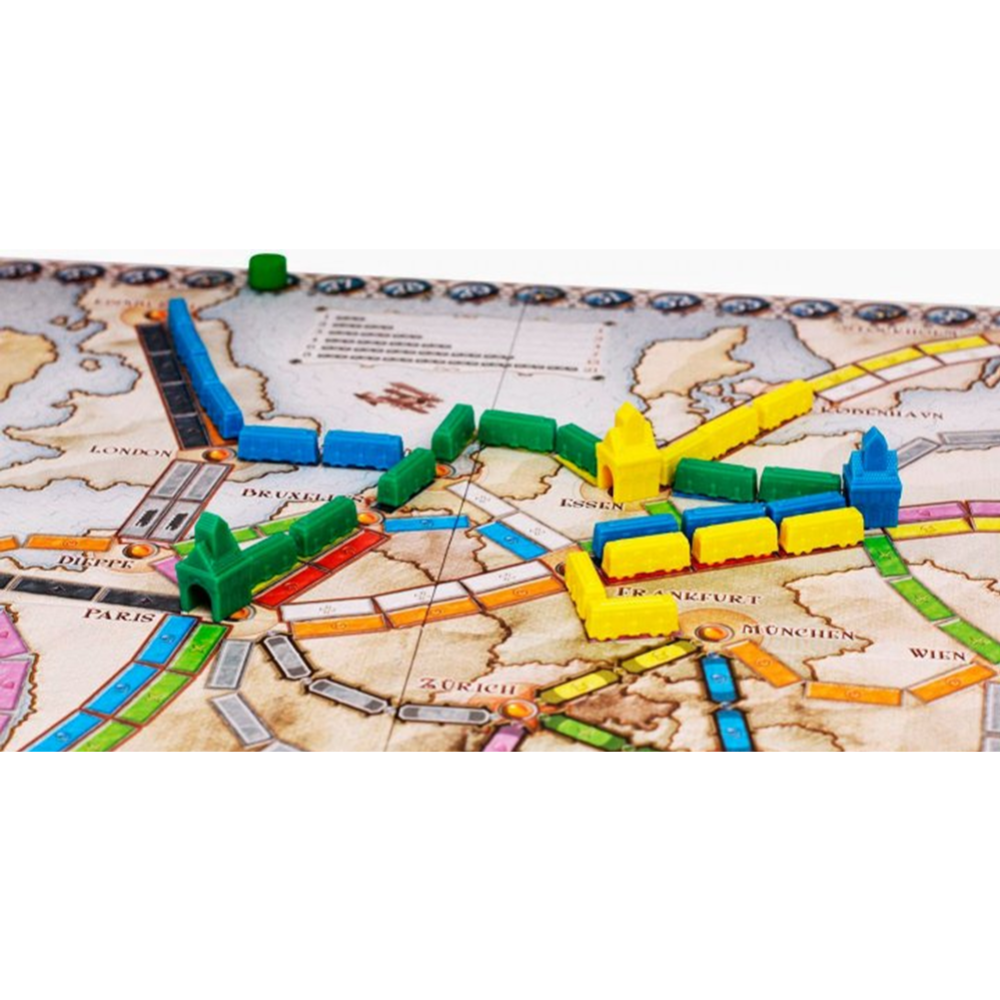 Настольная игра «Hobby World» Ticket to ride: Европа купить в Минске:  недорого в интернет-магазине Едоставка