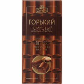 Шо­ко­лад по­ри­стый «С­пар­та­к» горь­кий, 59%, 70 г