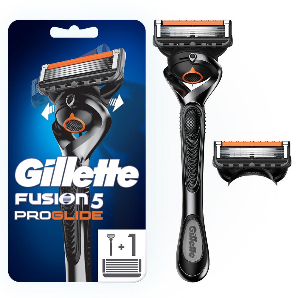 Бритва / станок для бритья муж­ской Gillette Fusion 5 Proglide Flexball с с 2 кассетами